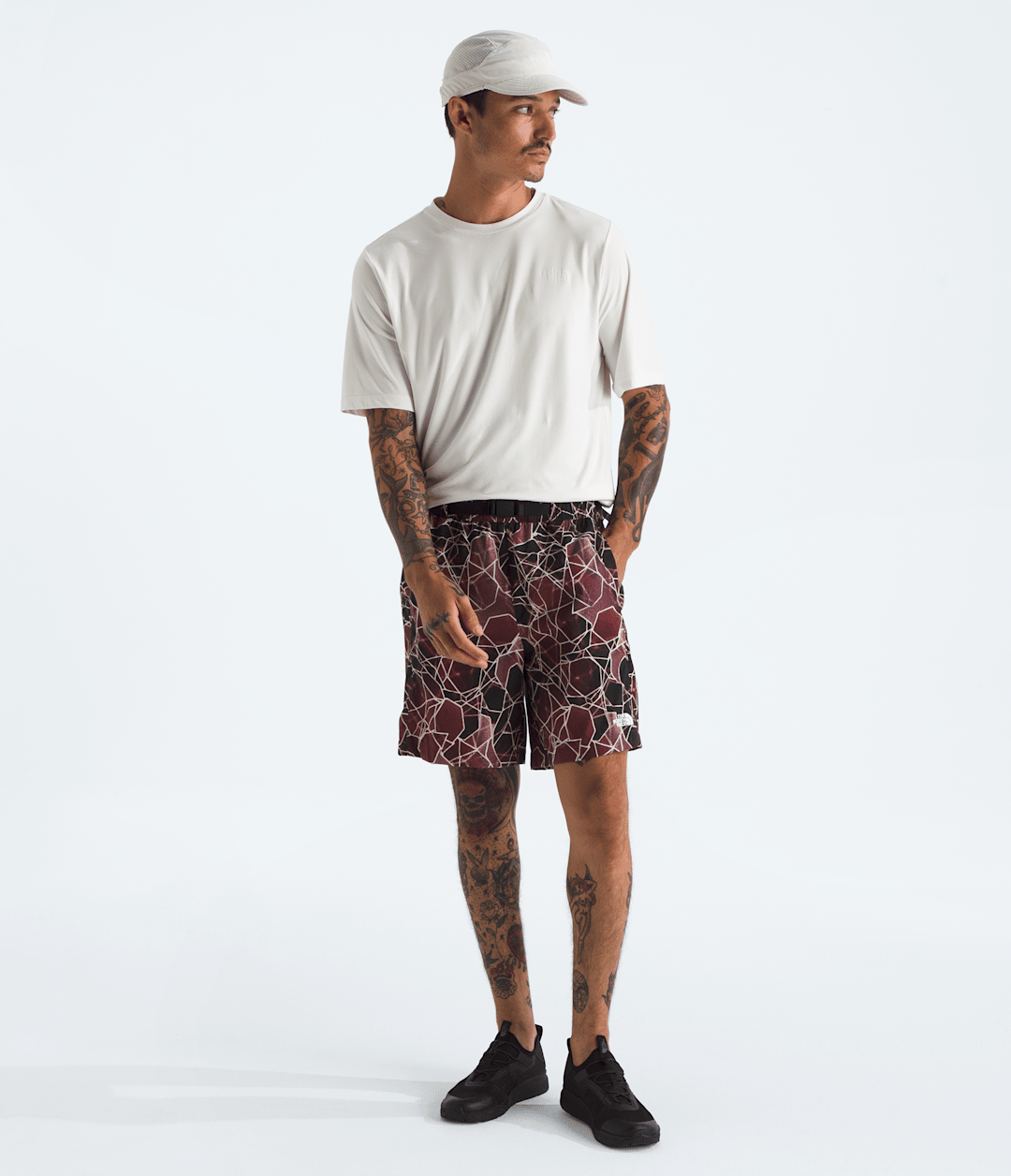 Men’s Class V Pathfinder Belted Shorts—7'' SUMAC OVAL INTENTION PR