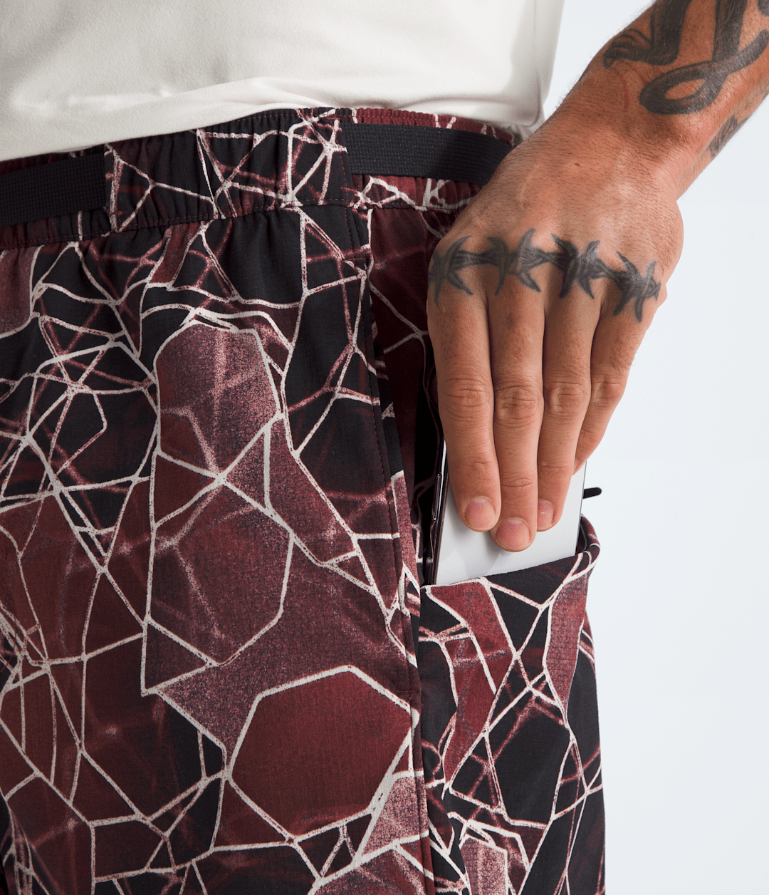 Men’s Class V Pathfinder Belted Shorts—7'' SUMAC OVAL INTENTION PR