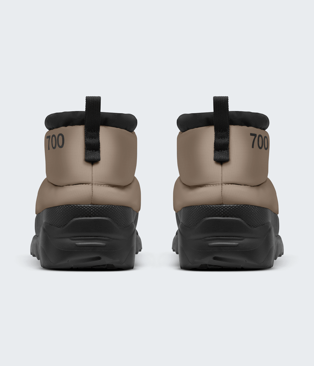 Nuptse Traction Chukkas Mushroom Grey/TNF Black