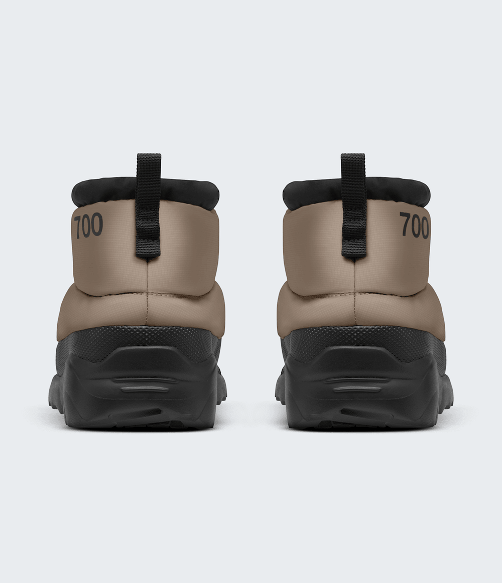 Nuptse Traction Chukkas Mushroom Grey/TNF Black