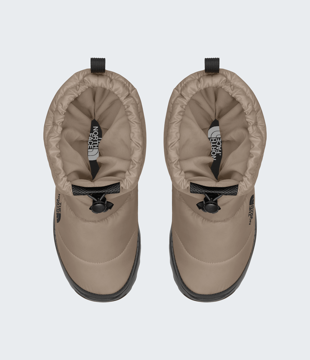 Nuptse Traction Booties Mushroom Grey/TNF Black