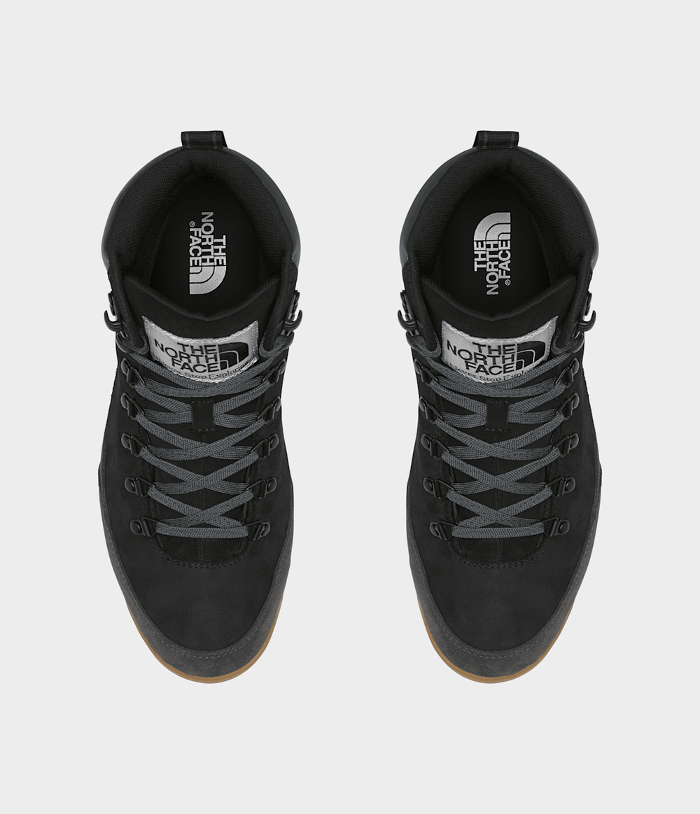 Men’s Back-To-Berkeley IV Leather Waterproof Boots TNF Black/Asphalt Grey