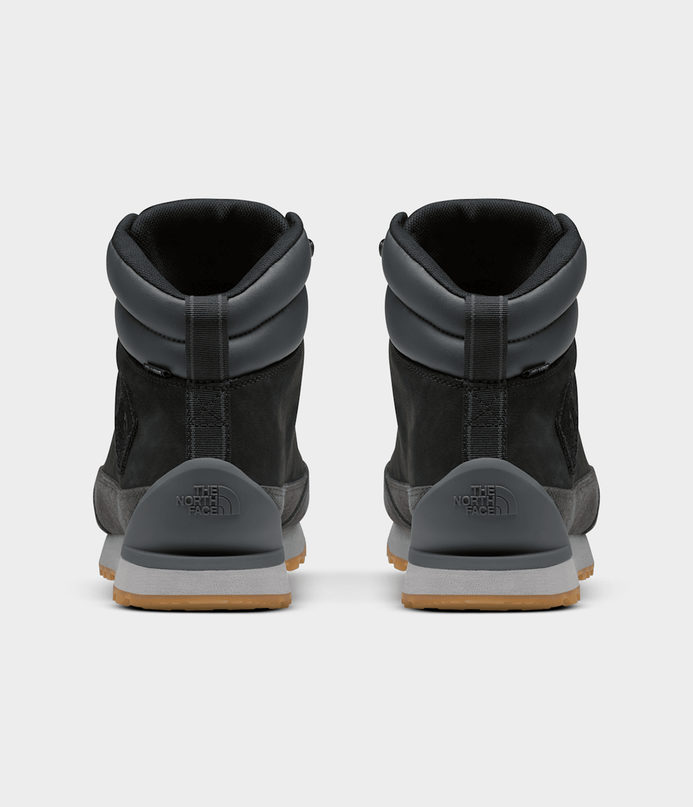 Men’s Back-To-Berkeley IV Leather Waterproof Boots TNF Black/Asphalt Grey