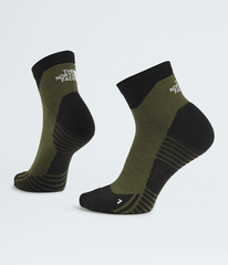 Hiking Quarter Socks Bark Mist/Woodland Green/TNF Black