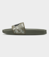 Men’s Base Camp Slides III Military Olive Stippled Camo Print/TNF Black