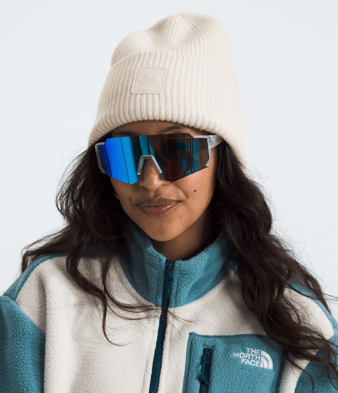 Urban Patch Beanie White Dune