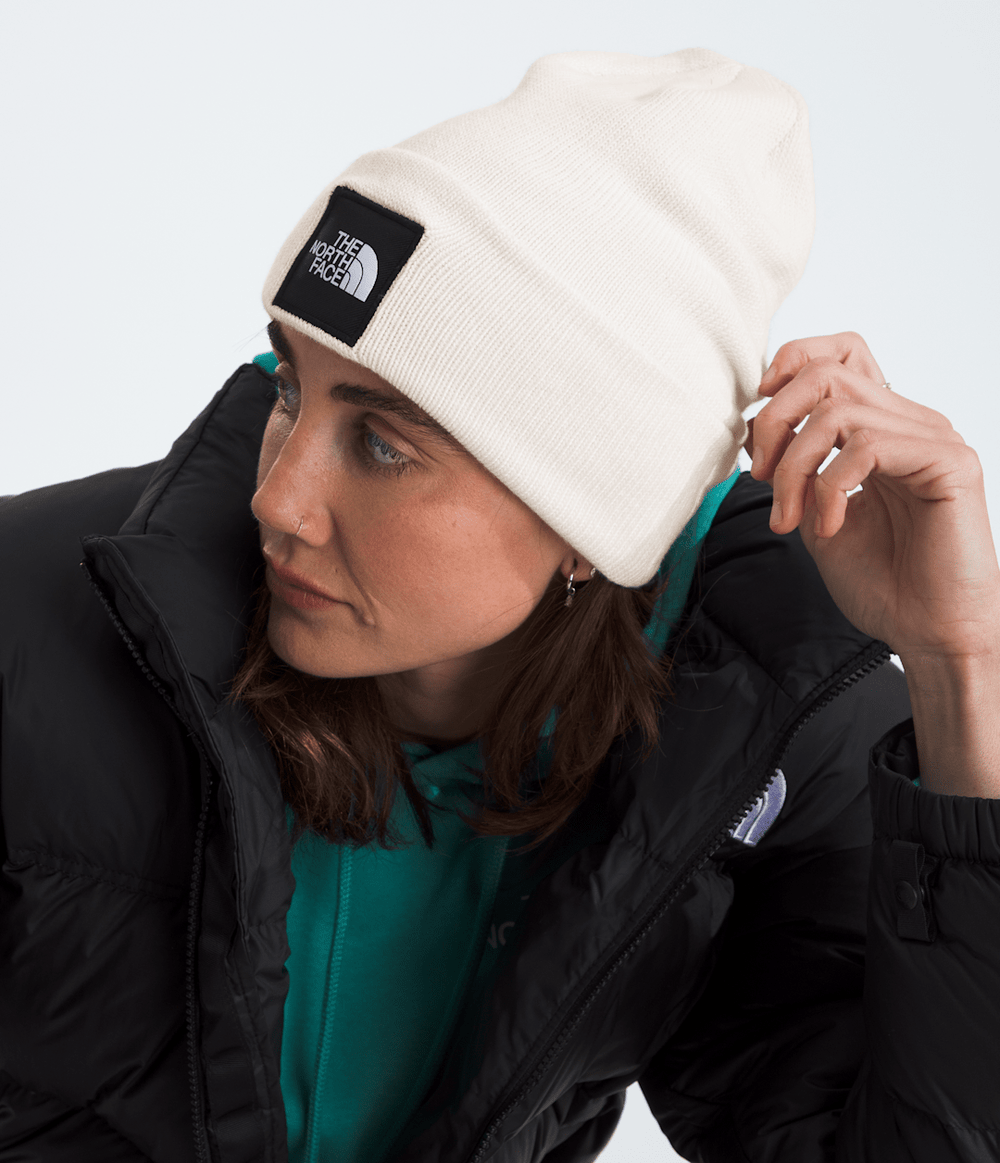 Big Box Beanie White Dune