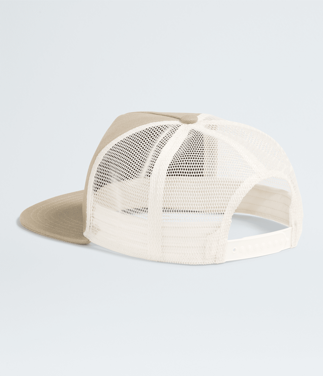 Half Dome Trucker Hat Dune Beige/Leather Patch