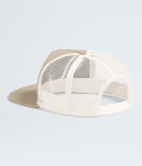 Half Dome Trucker Hat Dune Beige/Leather Patch