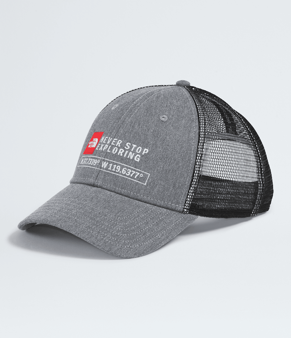 Graphic Mudder Trucker Hat TNF Mid Grey Heather/TNF Coordinates Graphic