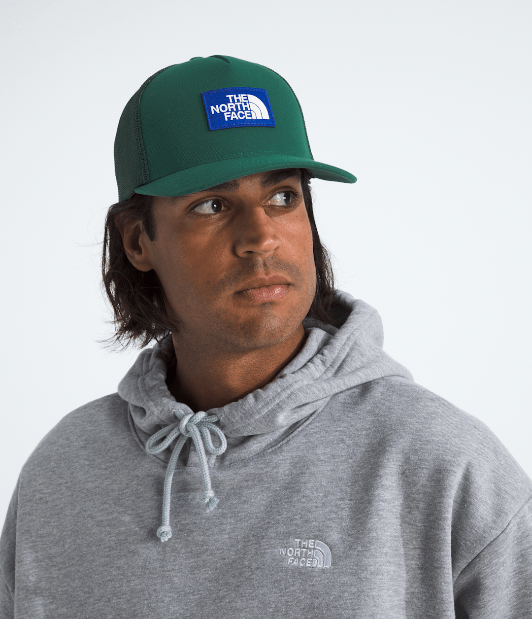Keep It Patched Trucker Hat Hunter Green/TNF Blue