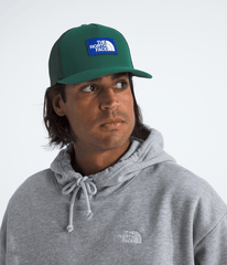 Keep It Patched Trucker Hat Hunter Green/TNF Blue