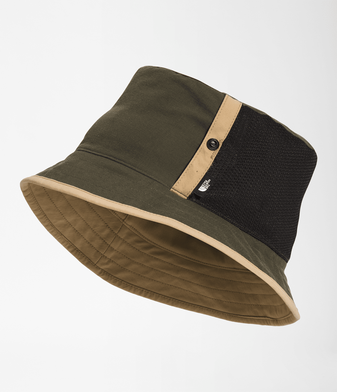Class V Reversible Bucket Hat New Taupe Green-Khaki Stone