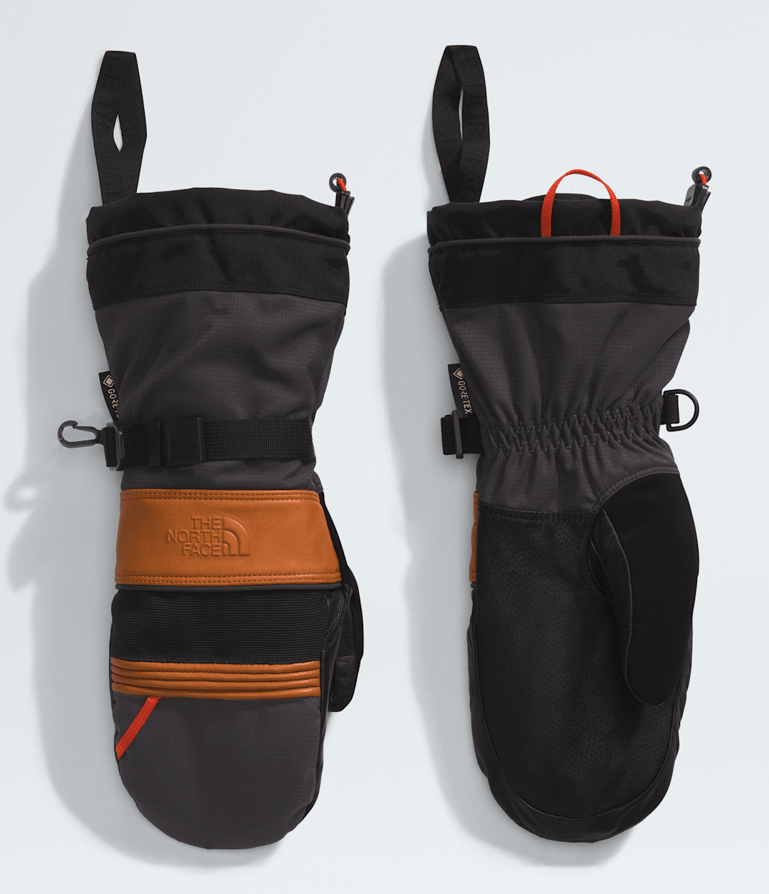 Montana Pro GORE-TEX® Mitts Leather Brown/Asphalt Grey