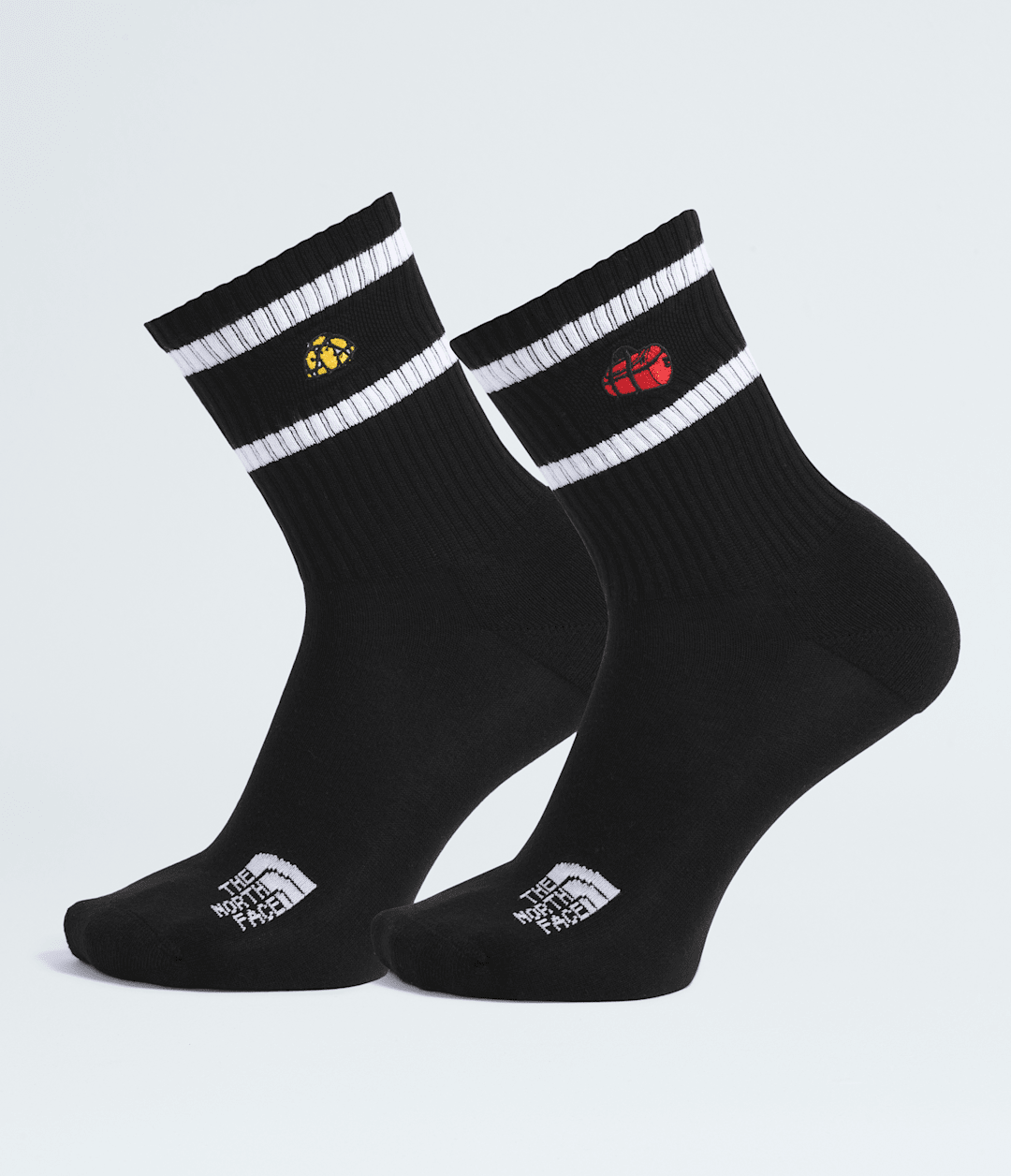 Everyday Crew TNF™ Icons Socks—2P TNF Black