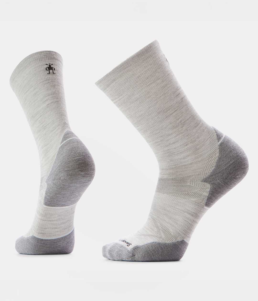 TNF X Smartwool Run Cold Weather Targeted Cushion Crew Socks ASH