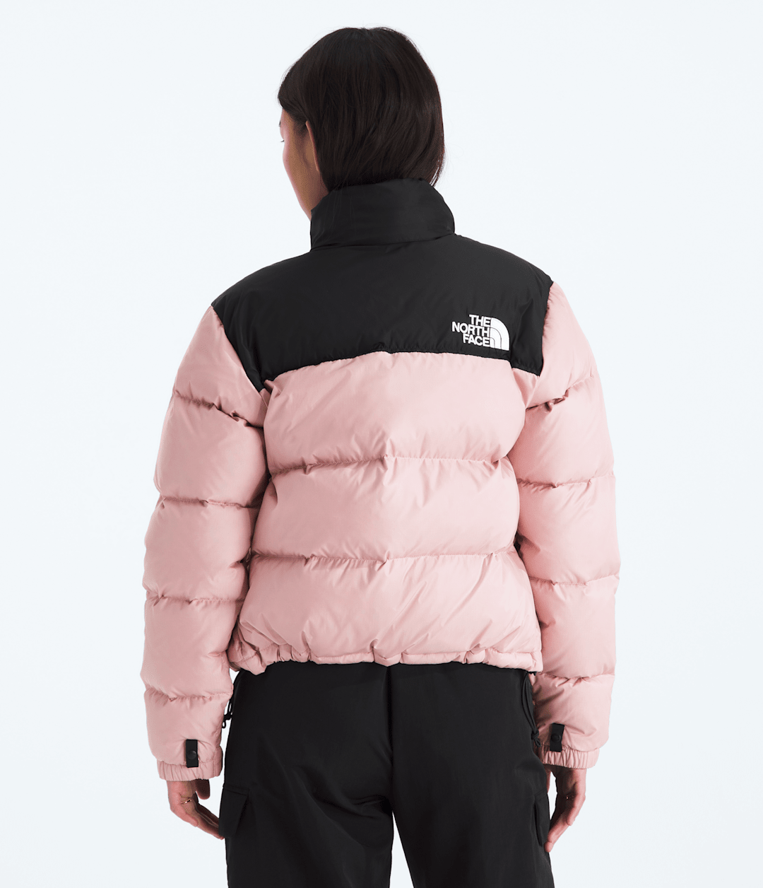 Women’s 1996 Retro Nuptse Jacket Metal Pink-Tnf Black