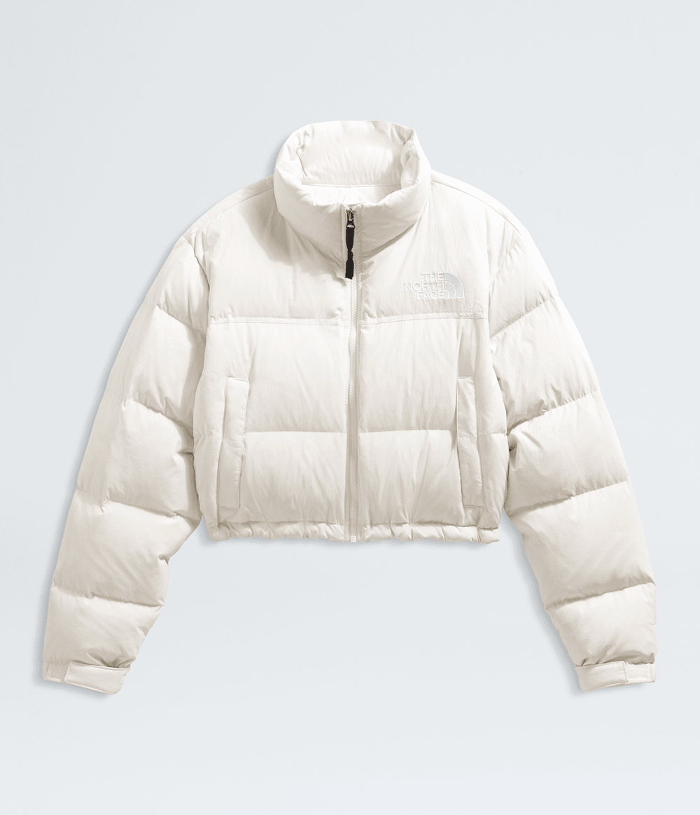 Women’s Nuptse Short DTM Jacket White Dune