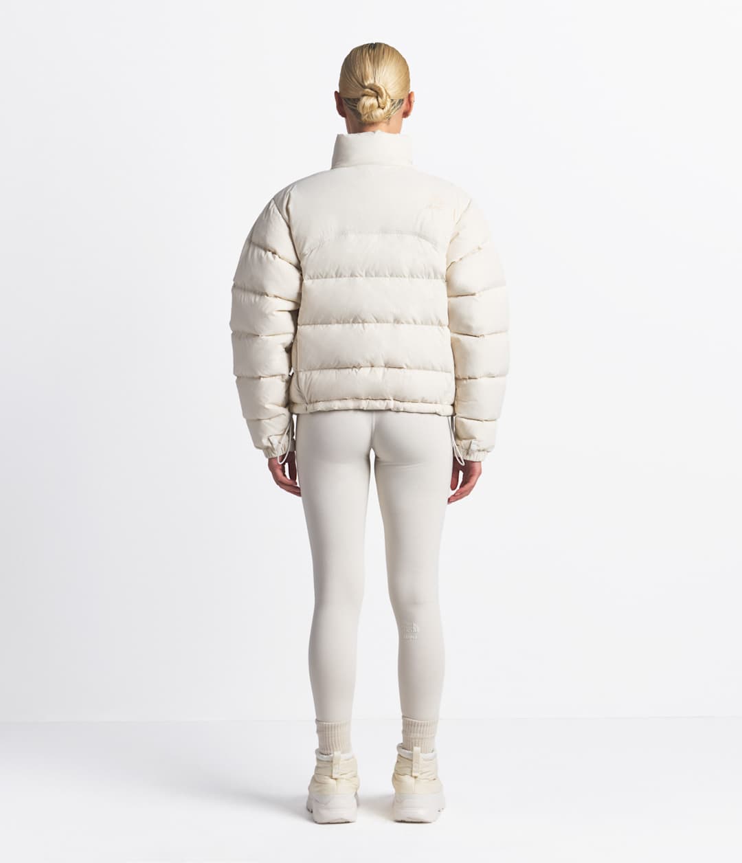 The North Face X SKIMS Women's 2000 Retro Nuptse Jacket Sk Bone