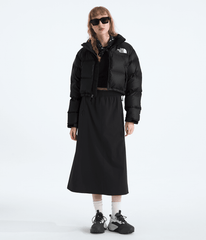 Women’s Nuptse Short Jacket TNF Black/TNF Black/Recycled down