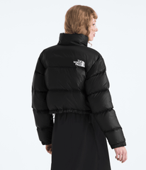 Women’s Nuptse Short Jacket TNF Black/TNF Black/Recycled down