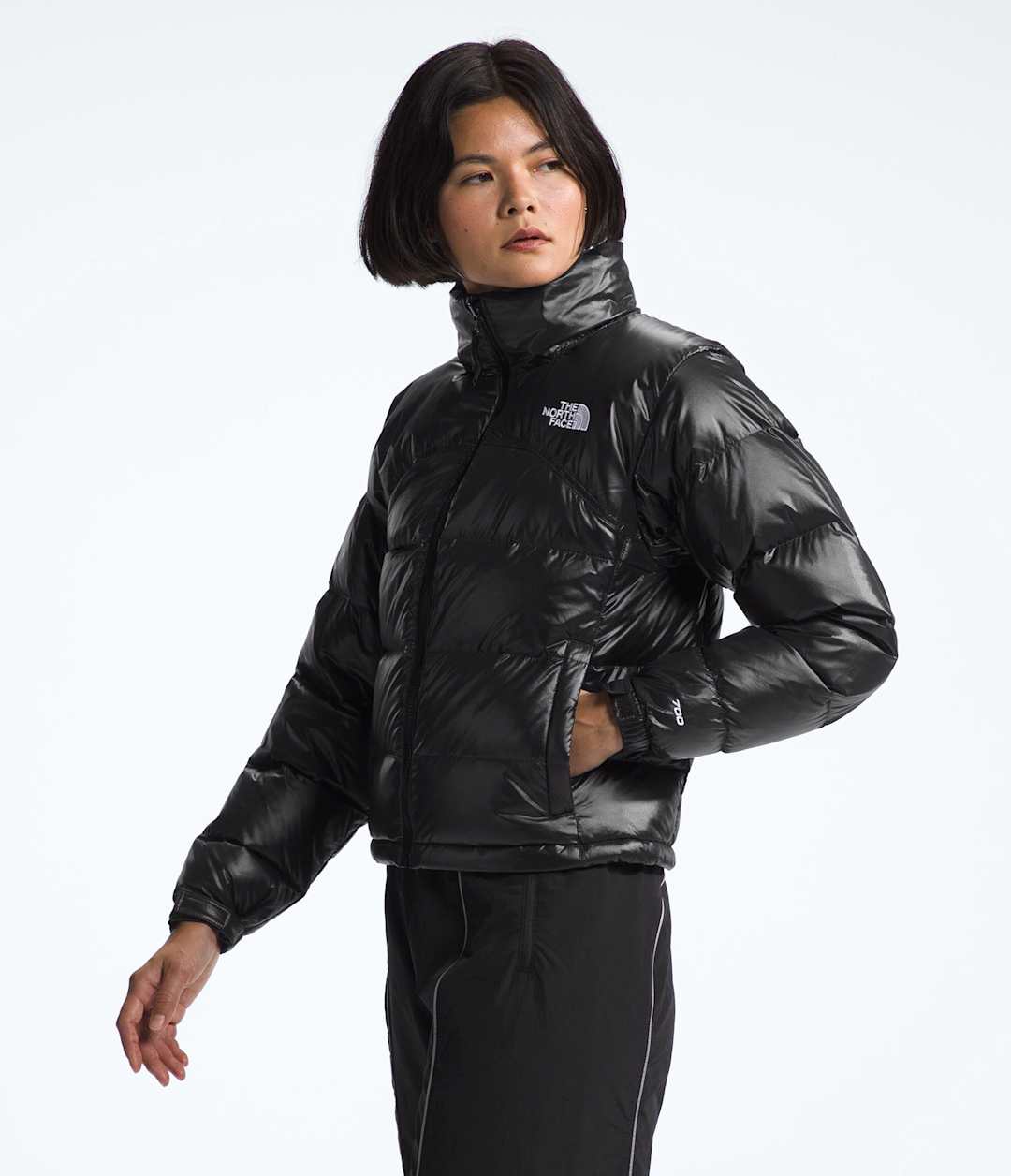 Women’s 2000 Retro Nuptse Jacket TNF Black/TNF Black/Recycled down