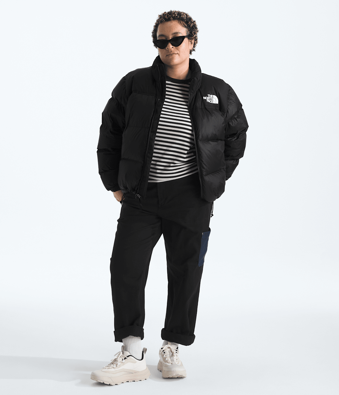 Women’s Plus 1996 Retro Nuptse Jacket TNF Black/Recycled Down