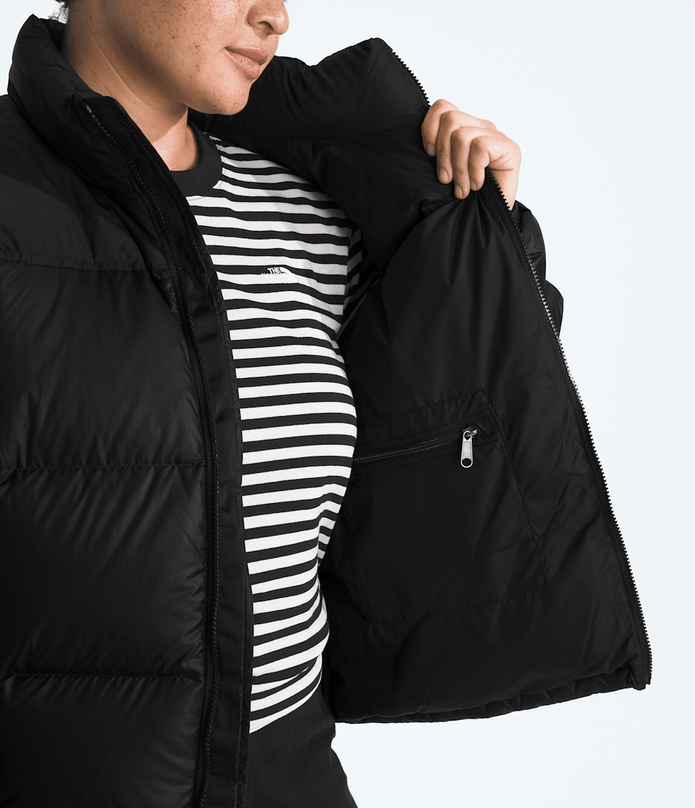Women’s Plus 1996 Retro Nuptse Jacket TNF Black/Recycled Down