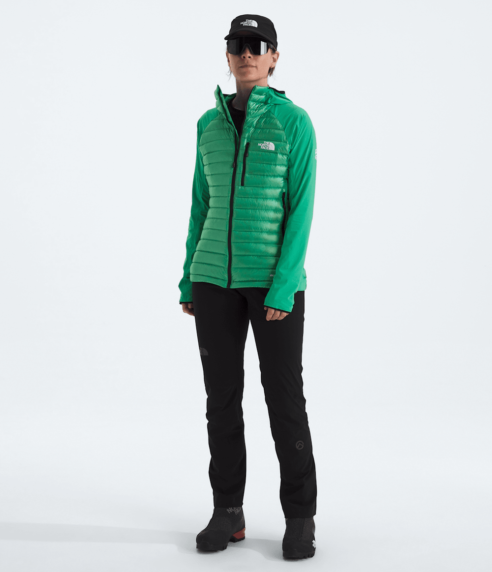 Women’s Summit Series Breithorn LT Hybrid Hoodie Nebula Green
