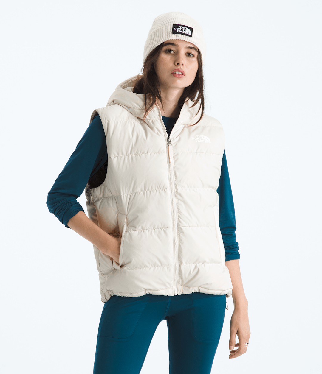 Women’s Frost Fall Vest White Dune