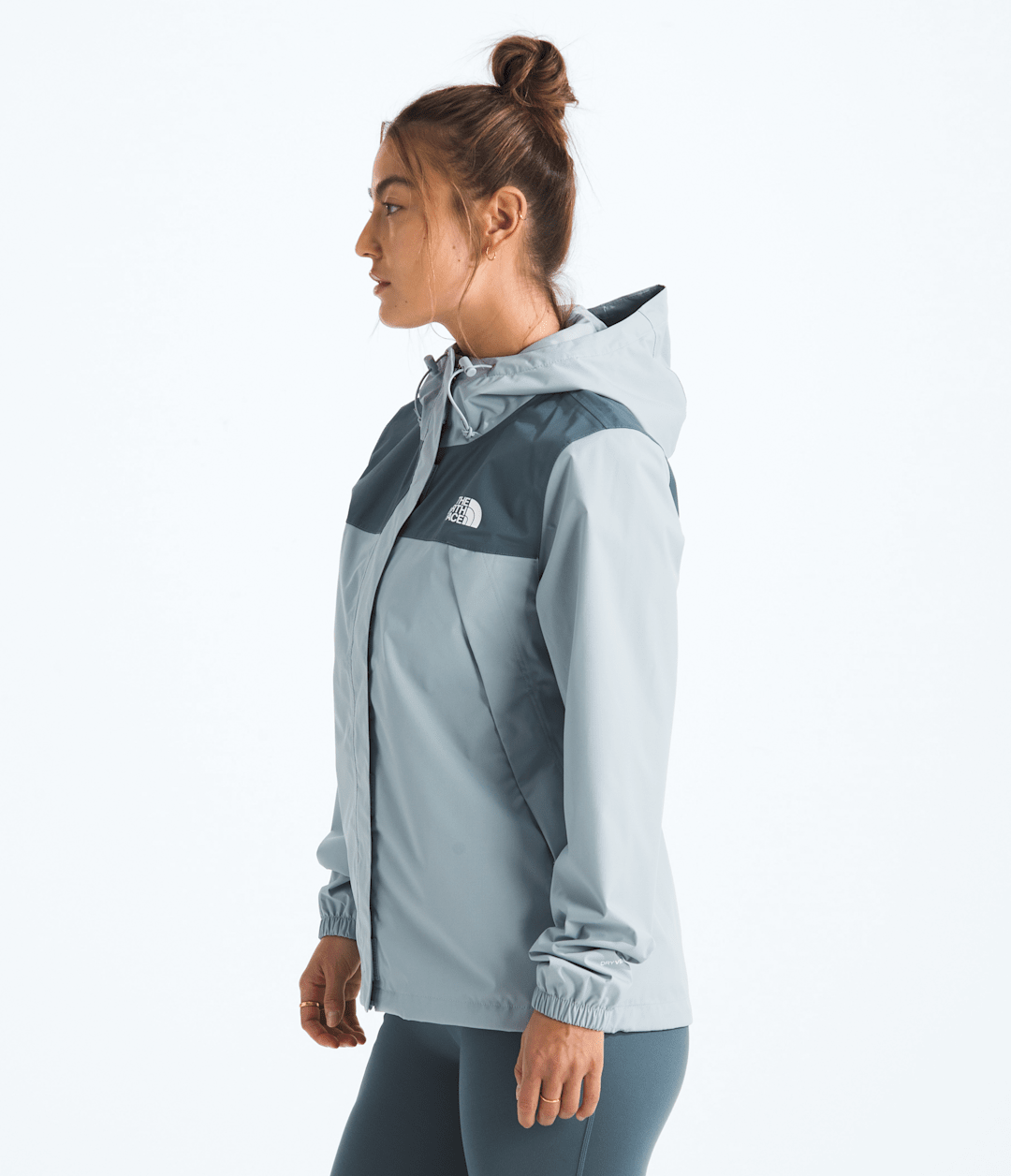 Women’s Antora Rain Jacket Frost Grey-Granite Grey