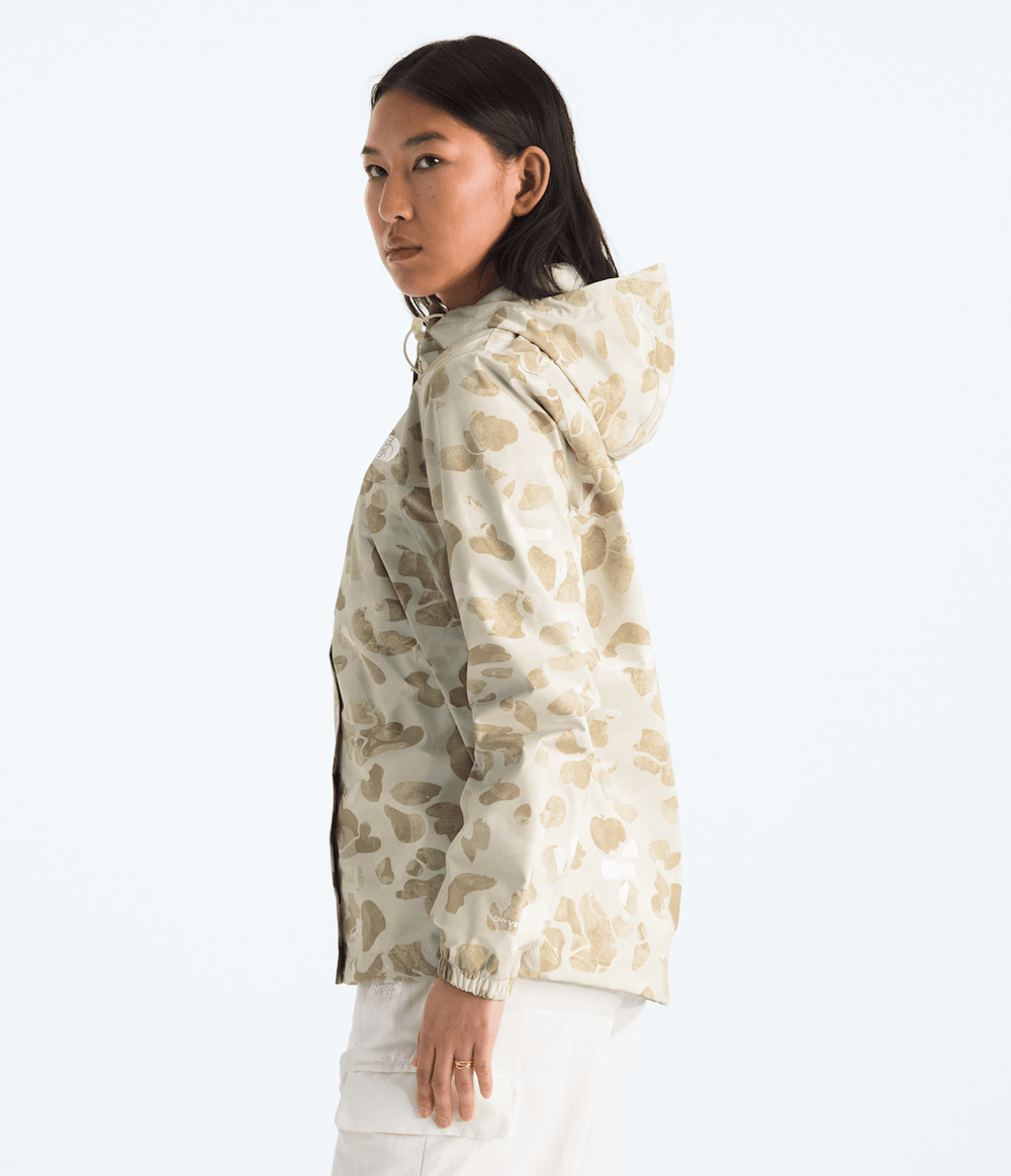 Women’s Antora Rain Jacket—Print Pale Khaki Heritage Print