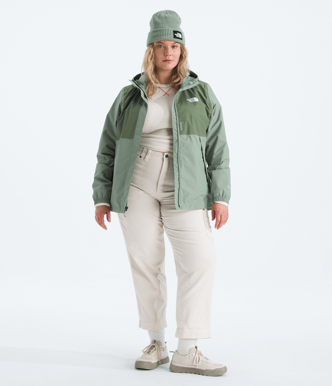 Women’s Plus Antora Jacket Slate Moss/Bark Mist