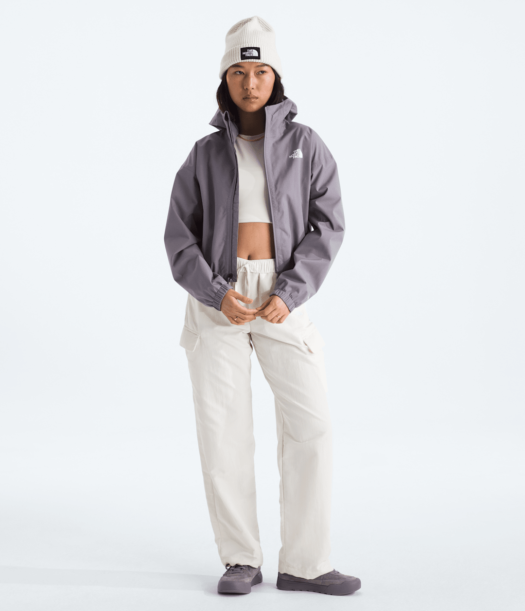 Women’s Quest Mono Cropped Jacket Transcendent Grey