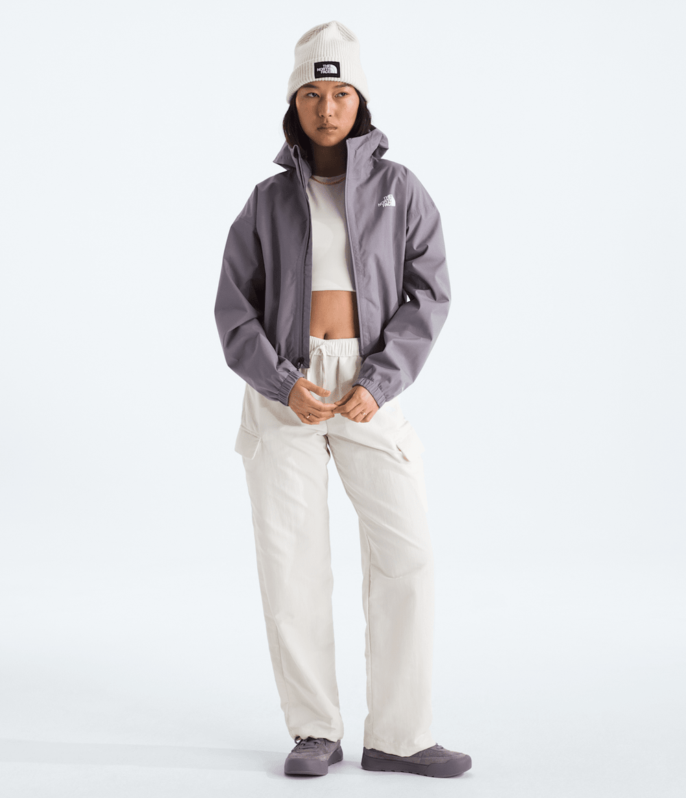 Women’s Quest Mono Cropped Jacket Transcendent Grey