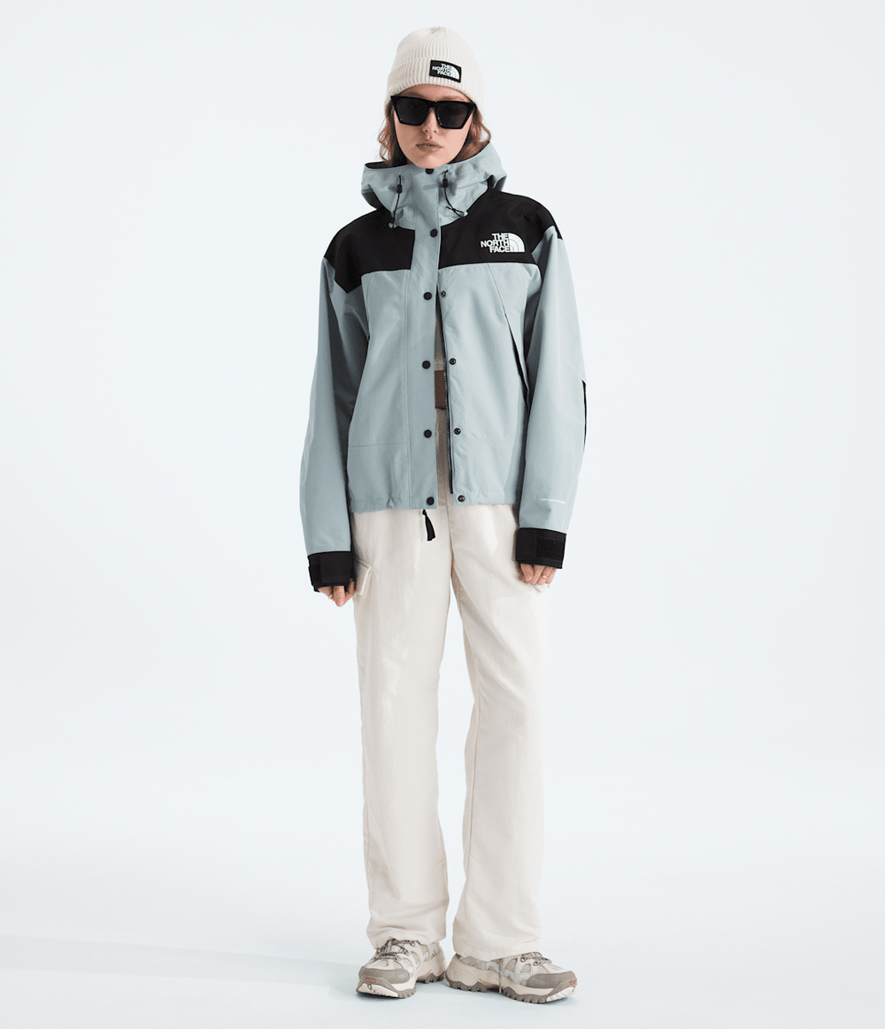 Women’s DRYVENT™ Mono Mountain Jacket Frost Grey / TNF Black