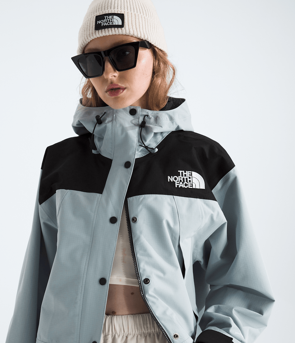 Women’s DRYVENT™ Mono Mountain Jacket Frost Grey / TNF Black