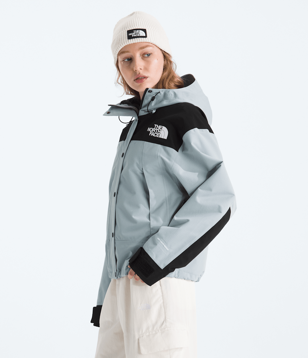 Women’s DRYVENT™ Mono Mountain Jacket Frost Grey / TNF Black