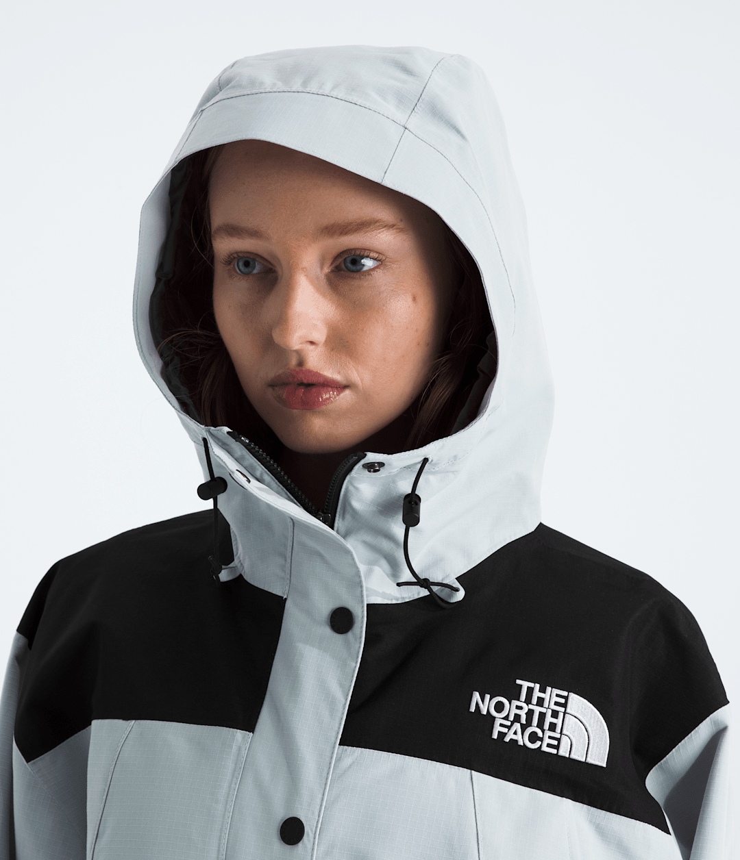 Women’s DRYVENT™ Mono Mountain Jacket Frost Grey / TNF Black