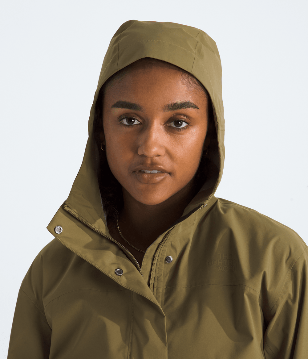 Women’s Voyage Rain 3L Hooded Jacket Cedar