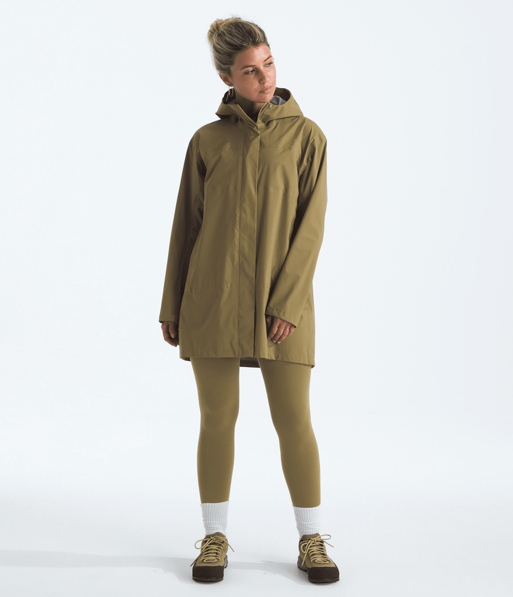 Women’s Voyage Rain 3L Hooded Parka Cedar