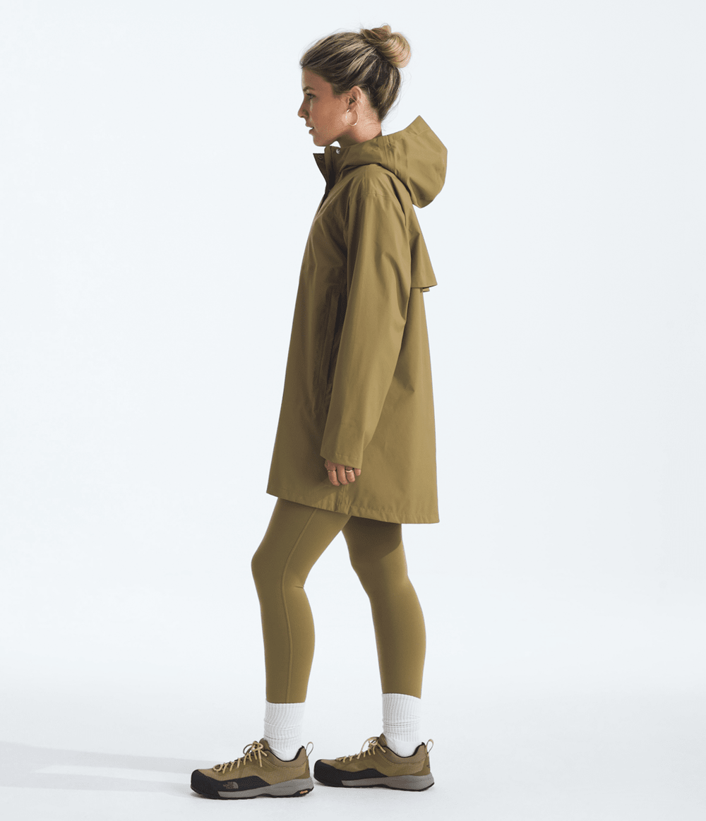 Women’s Voyage Rain 3L Hooded Parka Cedar