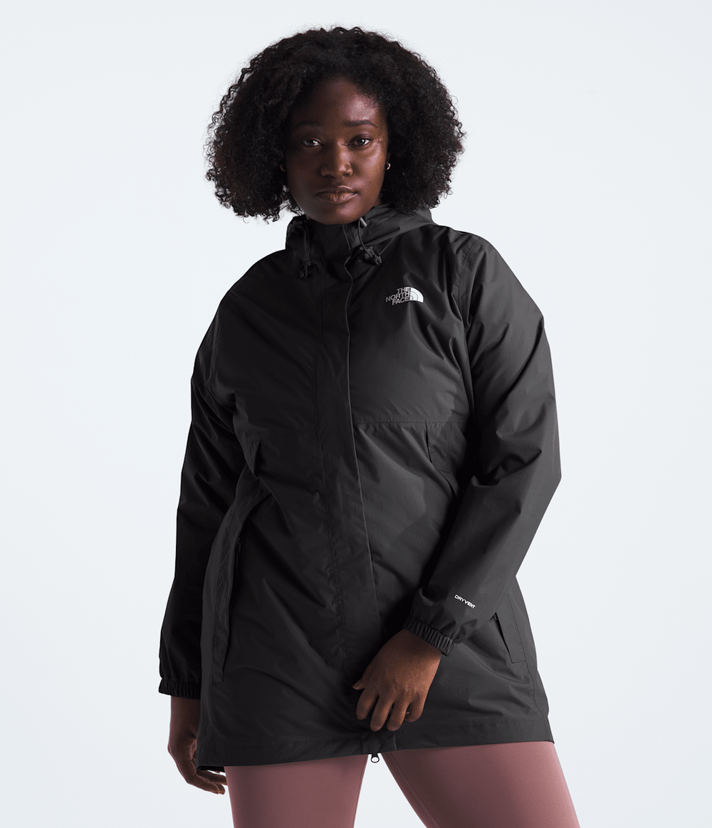 Women’s Plus Antora Rain Parka TNF Black