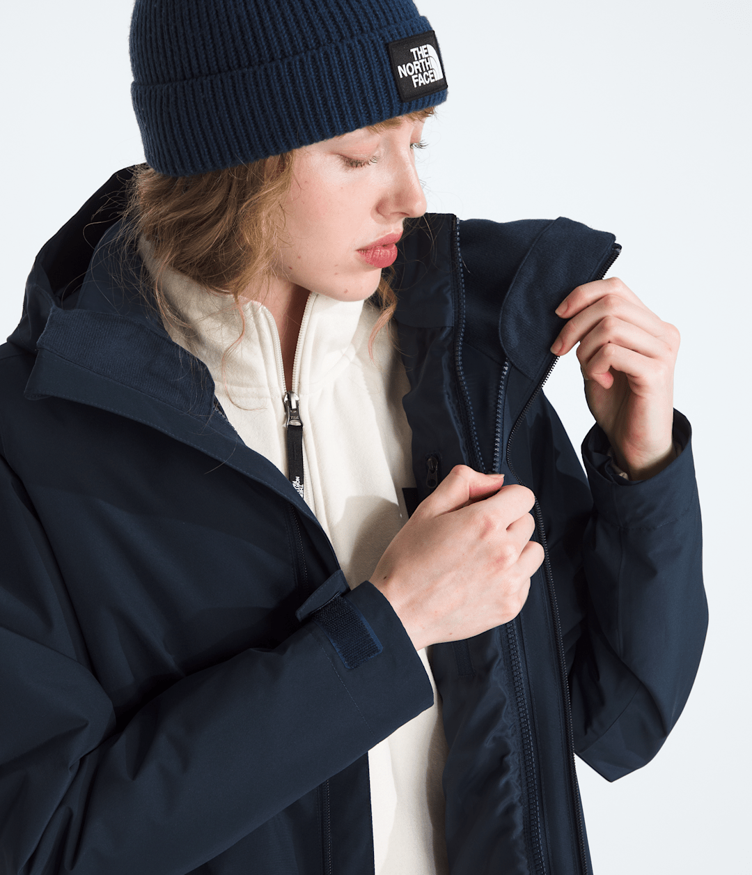 Women’s Carto Mono Triclimate™ Hooded Jacket Summit Navy