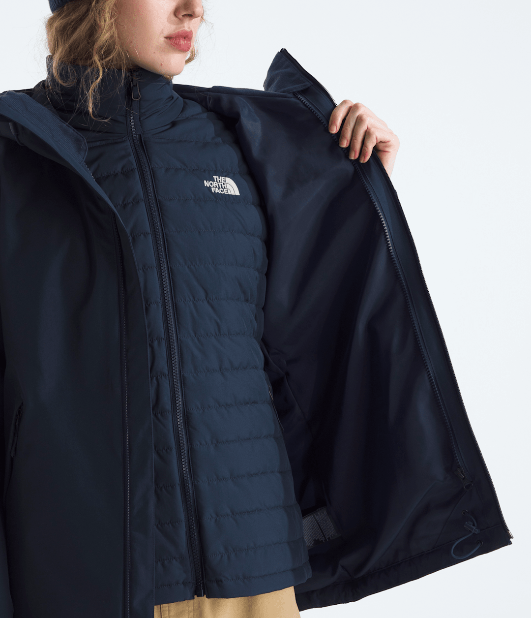 Women’s Carto Mono Triclimate™ Hooded Jacket Summit Navy