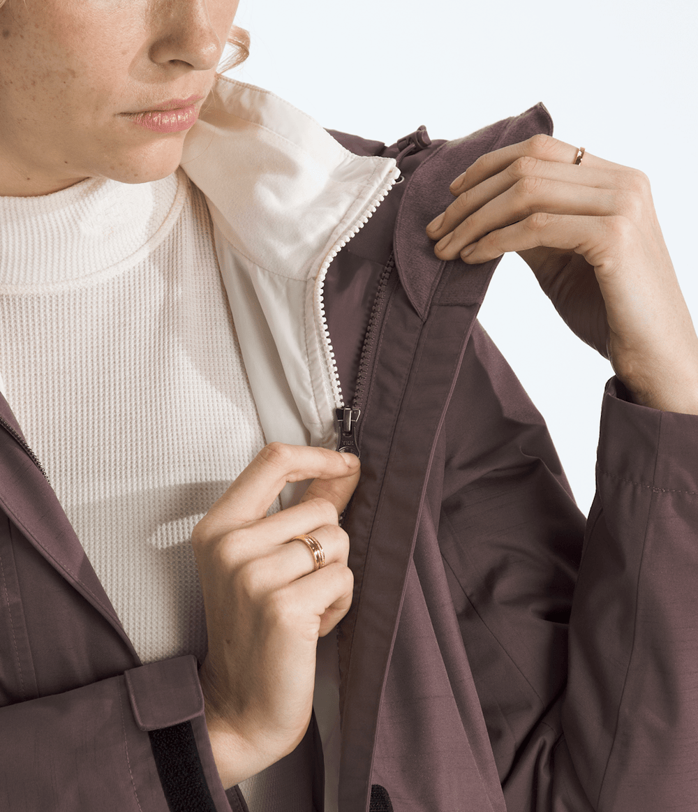 Women’s Monarch Triclimate® Jacket Tawny Quartz/White Dune