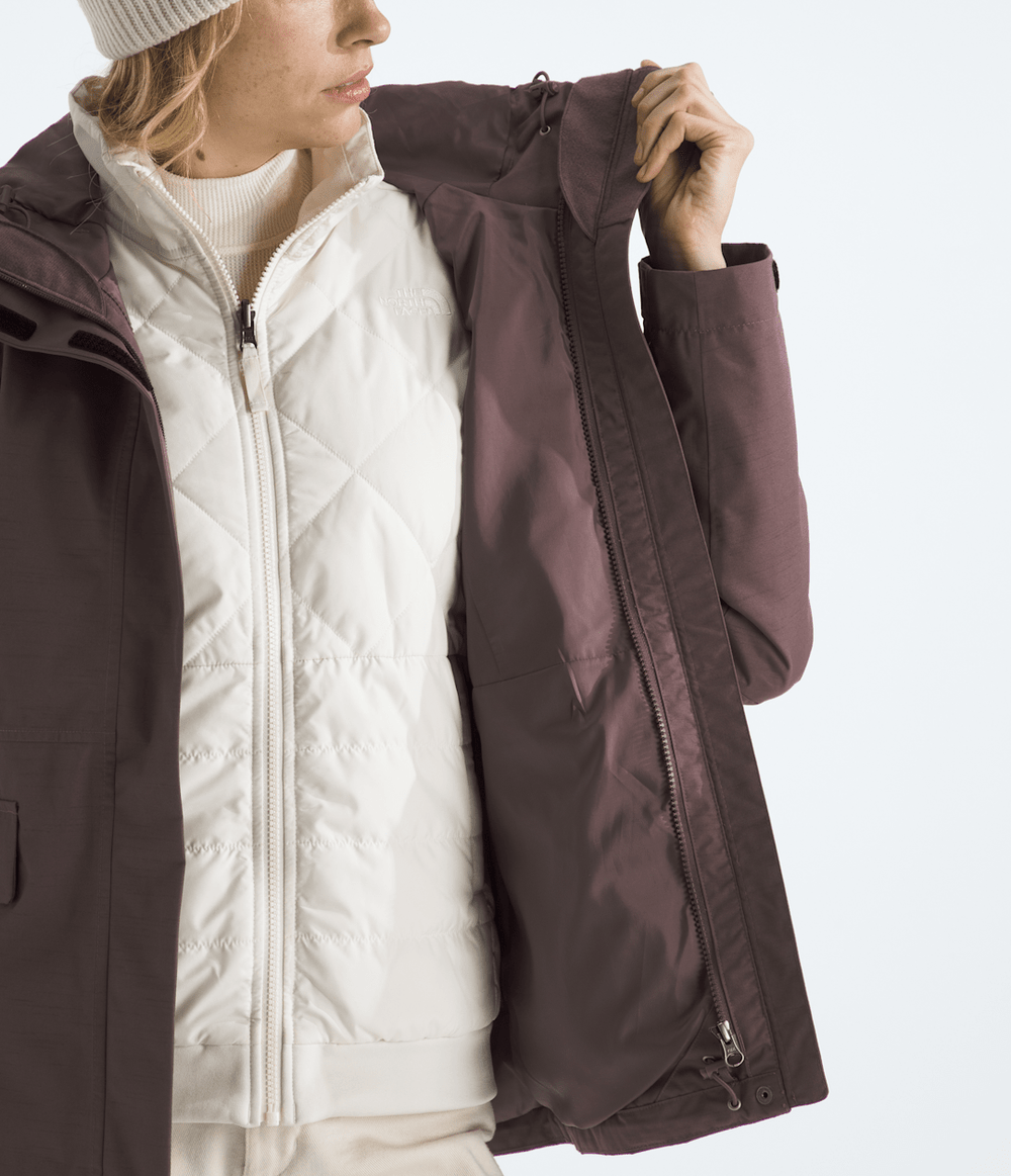Women’s Monarch Triclimate® Jacket Tawny Quartz/White Dune
