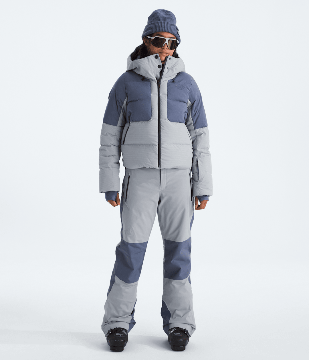 Women’s Cold Spell Cropped Down Jacket Blue Flax/Twilight Galaxy