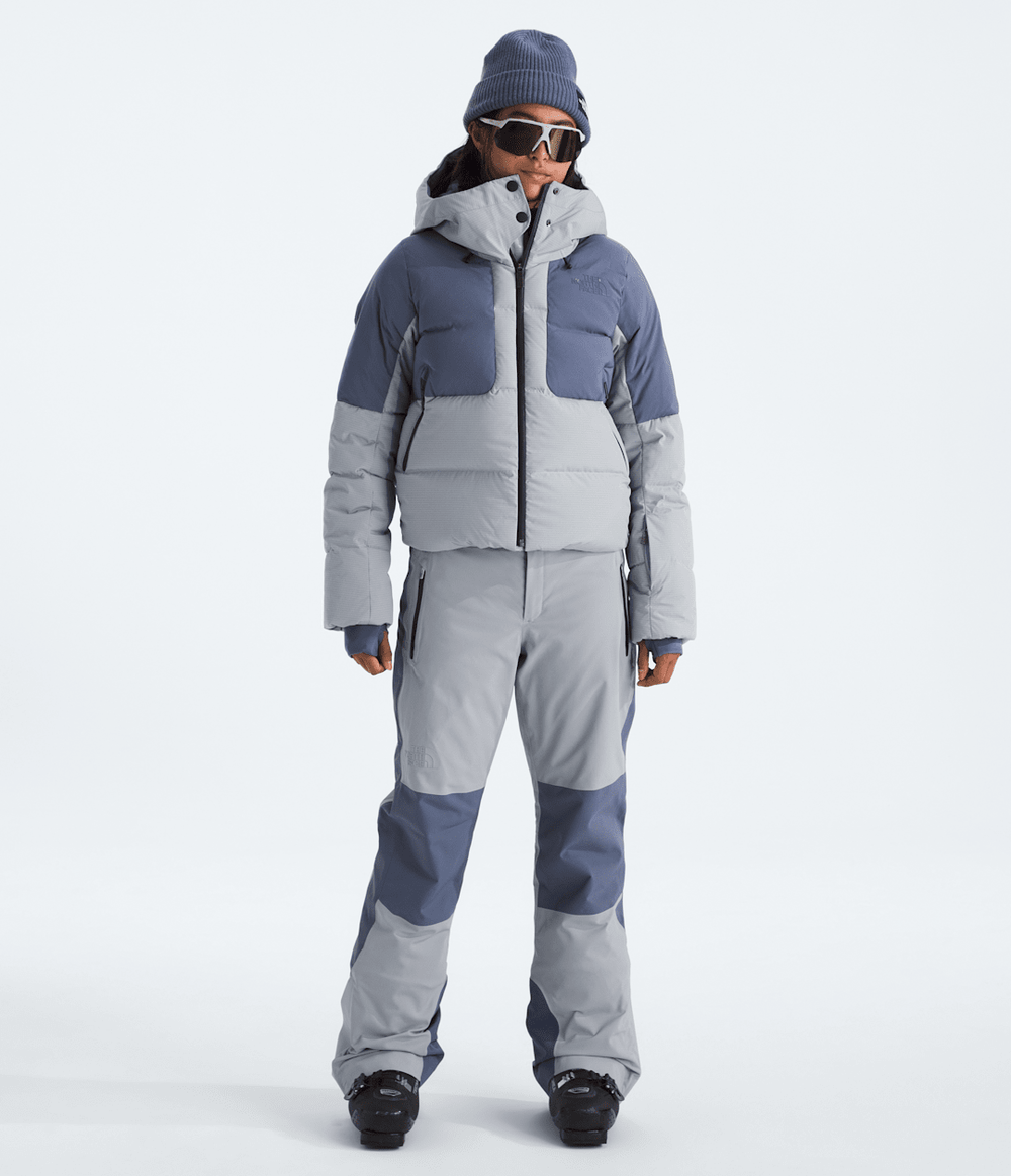 Women’s Cold Spell Cropped Down Jacket Blue Flax/Twilight Galaxy