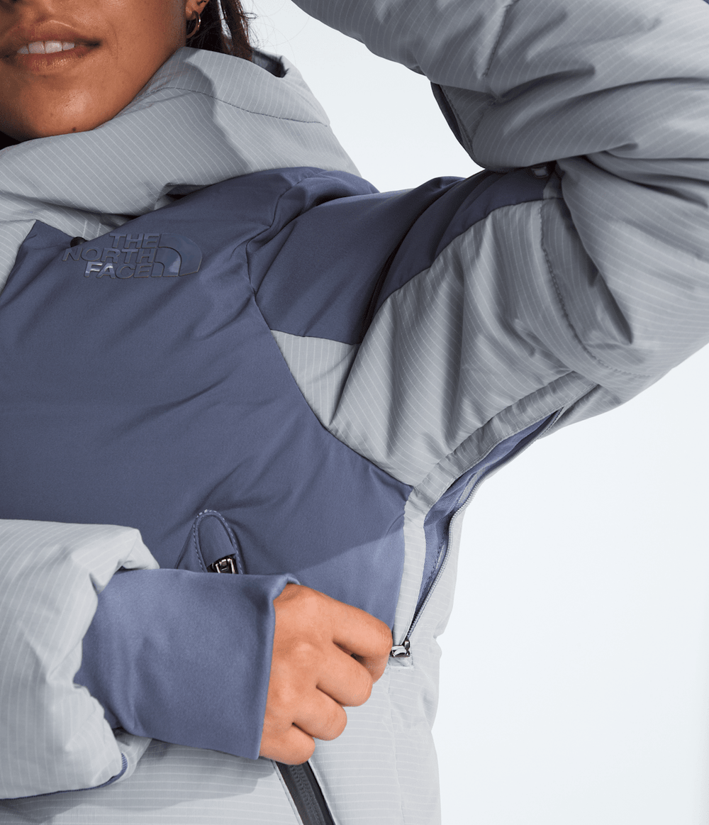 Women’s Cold Spell Cropped Down Jacket Blue Flax/Twilight Galaxy